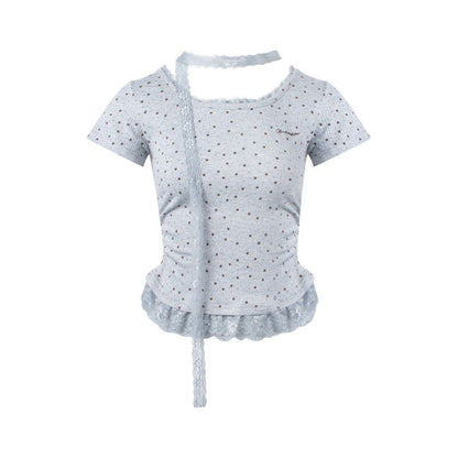 NAPSNAPS_Textured_Star_Print_Lace_Spliced_Women&