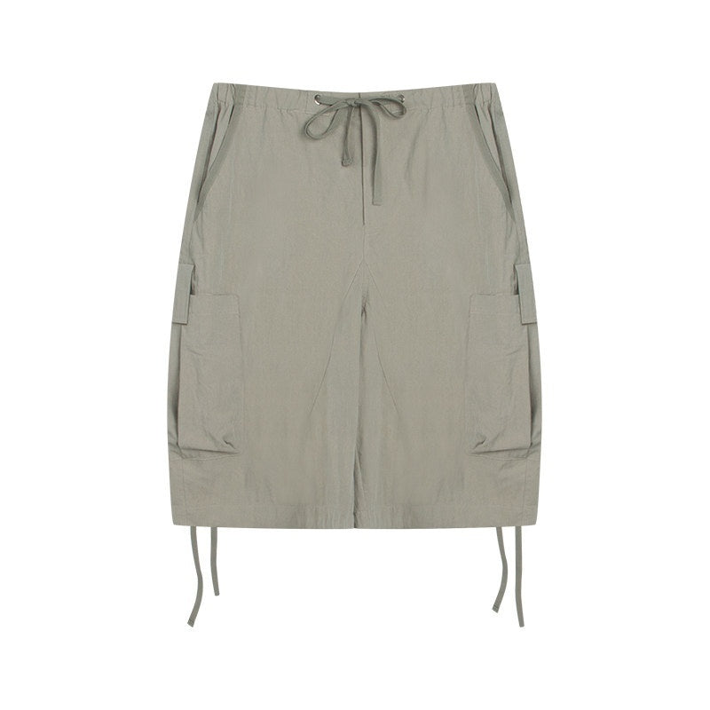 NAPSNAPS_Utility_Cargo_Pocket_Drawstring_Curved_Hem_Women&