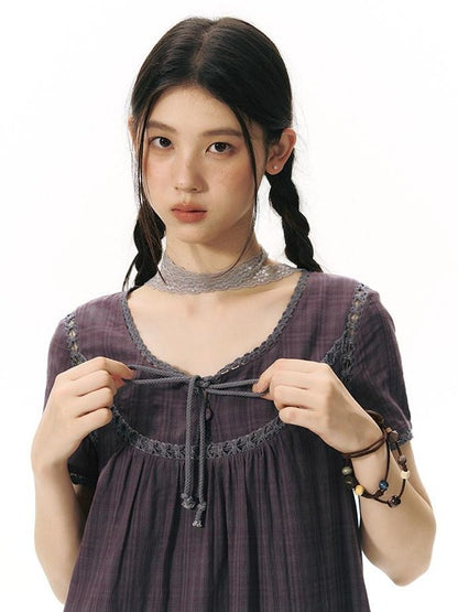 NAPSNAPS Vintage Patchwork Woven Women&