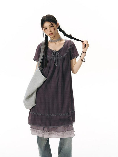 NAPSNAPS Vintage Patchwork Woven Women&