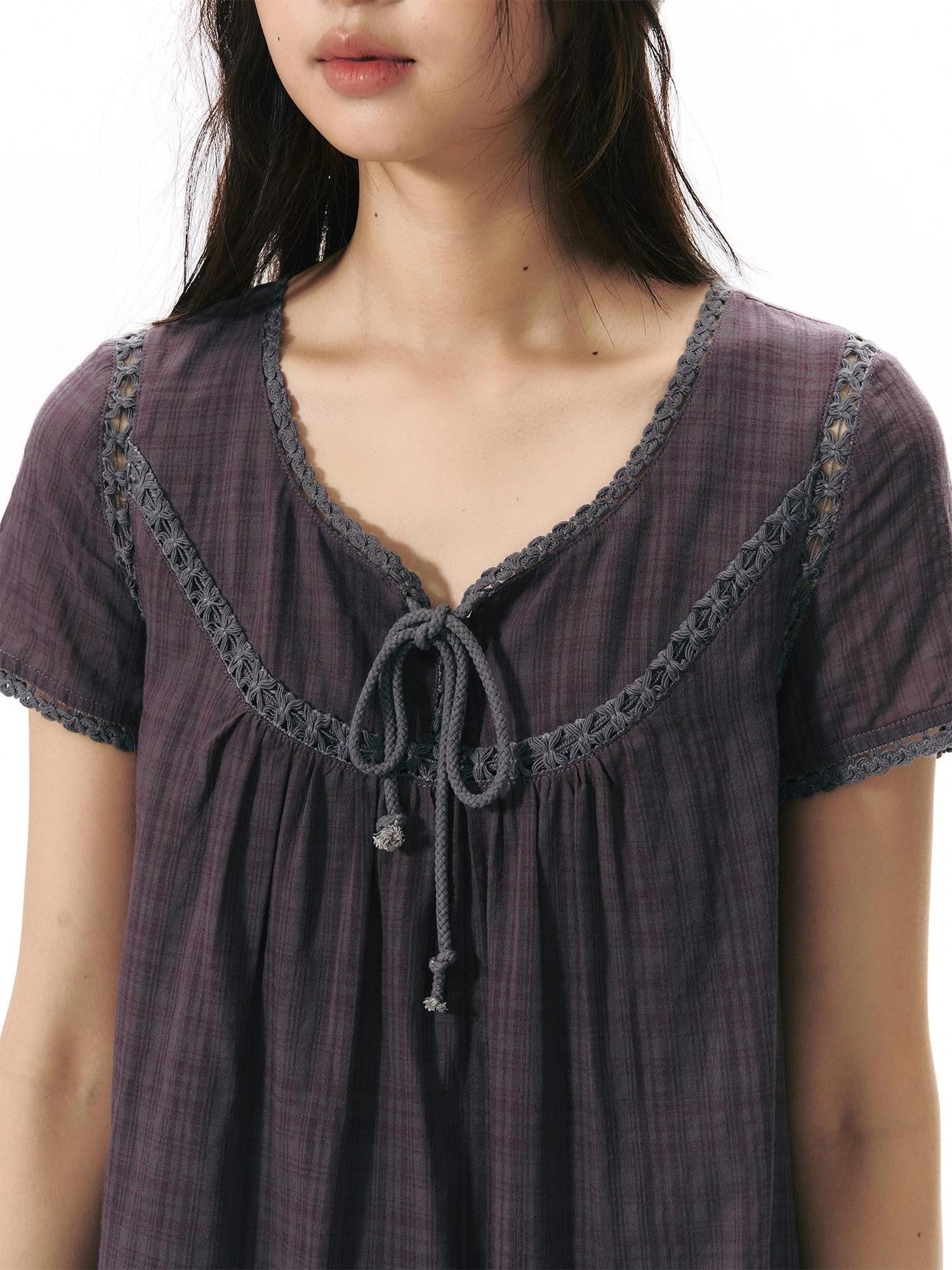 NAPSNAPS Vintage Patchwork Woven Women&