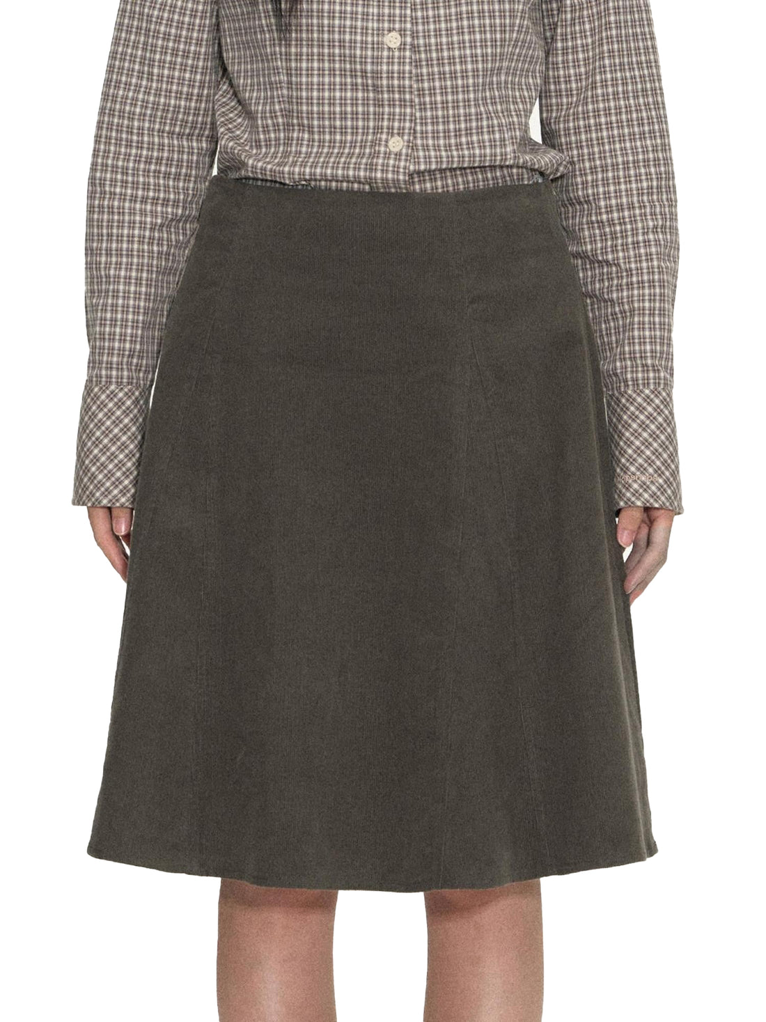 NAPSNAPS Vintage Split Panel A Line Women&