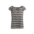 NAPSNAPS Vintage Striped Lace Patchwork Women&