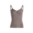 NAPSNAPS Vintage Striped V-neck Slim Fit Stretch Knit Women&