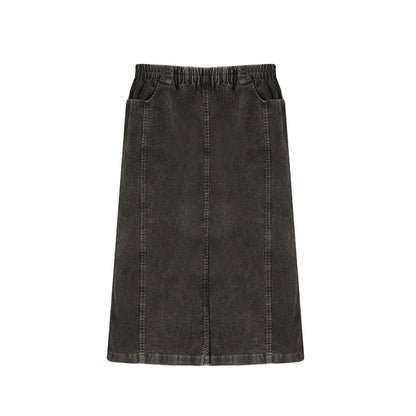 NAPSNAPS_Washed_Aged_Faded_Elastic_Waist_Straight_Women&