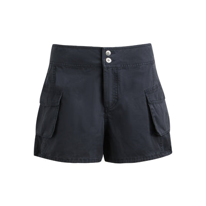 NAPSNAPS_Washed_Denim_3d_Pocket_Drawstring_Low_Waist_Straight_Women&