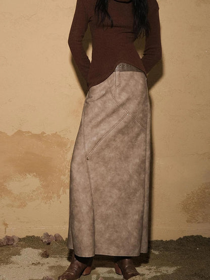 Astro Inspired Faux Fur Skirt