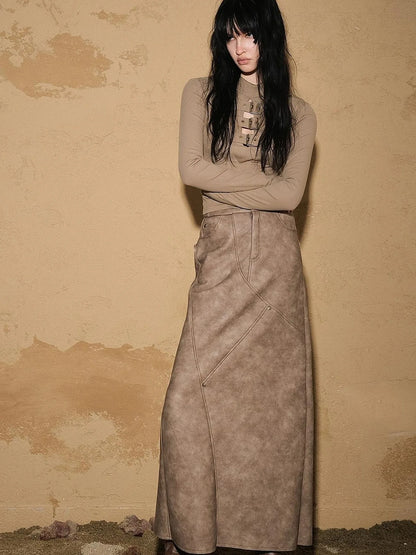 Astro Inspired Faux Fur Skirt