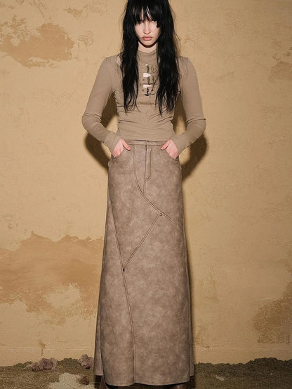 Astro Inspired Faux Fur Skirt