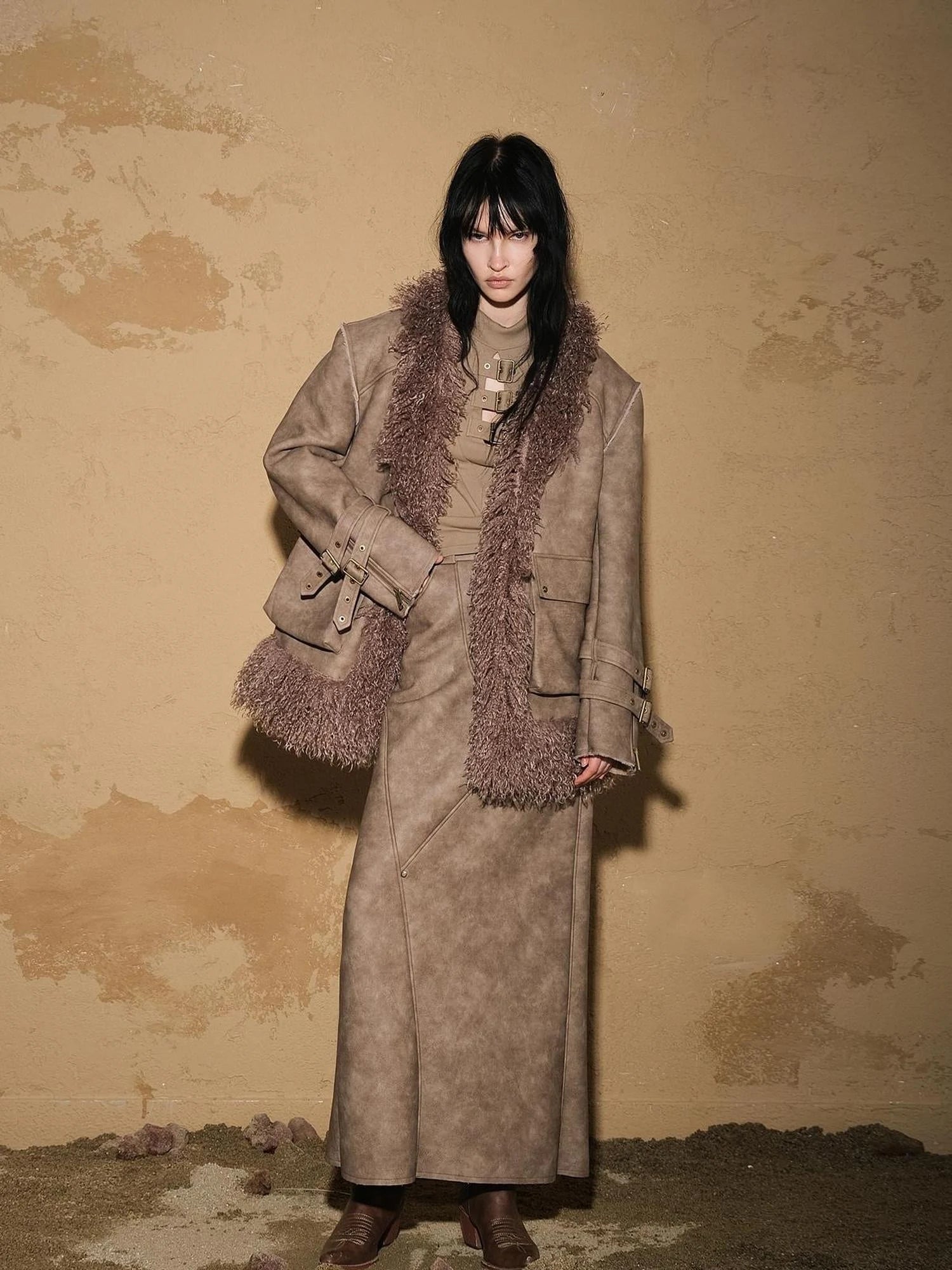 Astro Patchwork Leather Jacket