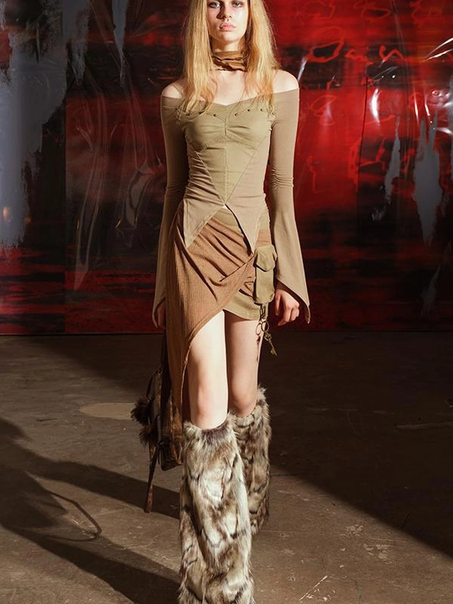 Butterfly Shoulder Studded Top