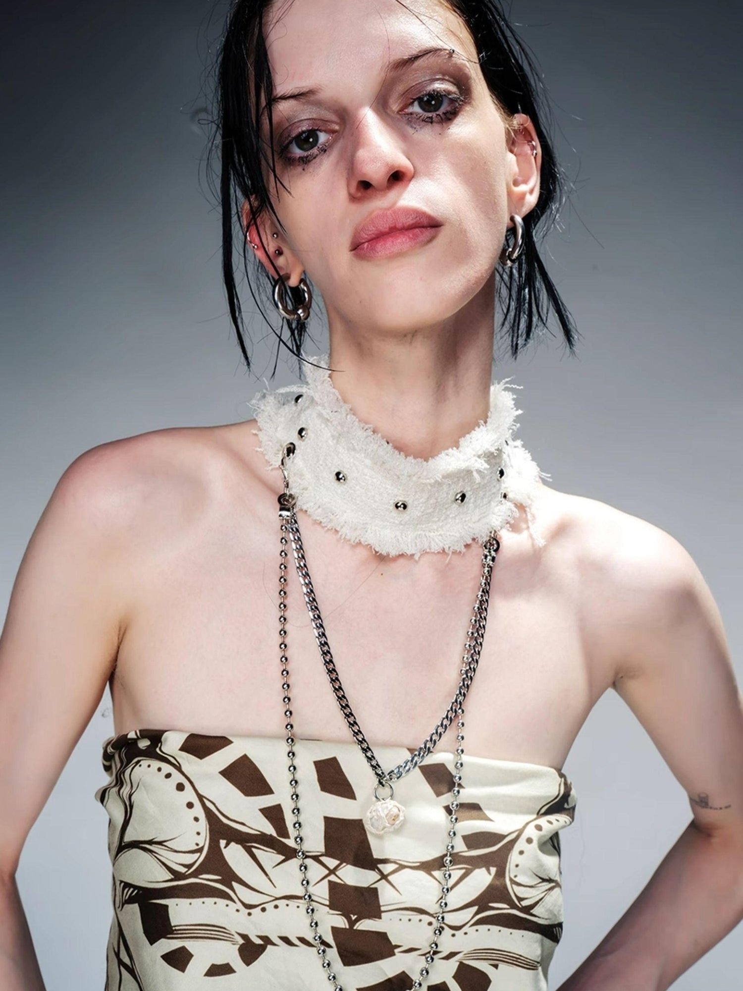 NN NORTH NODE Choker Necklace Fashion Collar Accessory