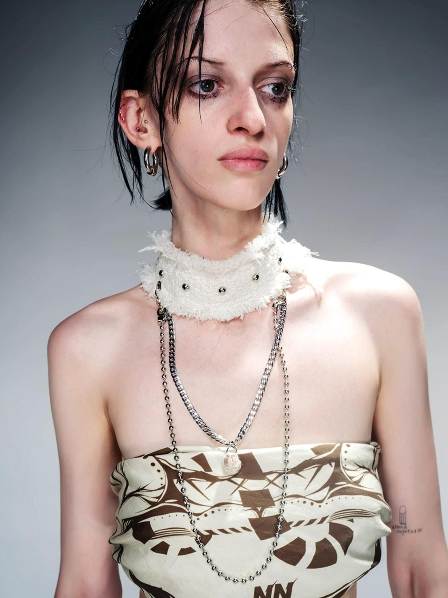 NN NORTH NODE Choker Necklace Fashion Collar Accessory