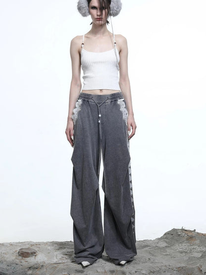 Crescent Moon Beaded Knit Halter Set