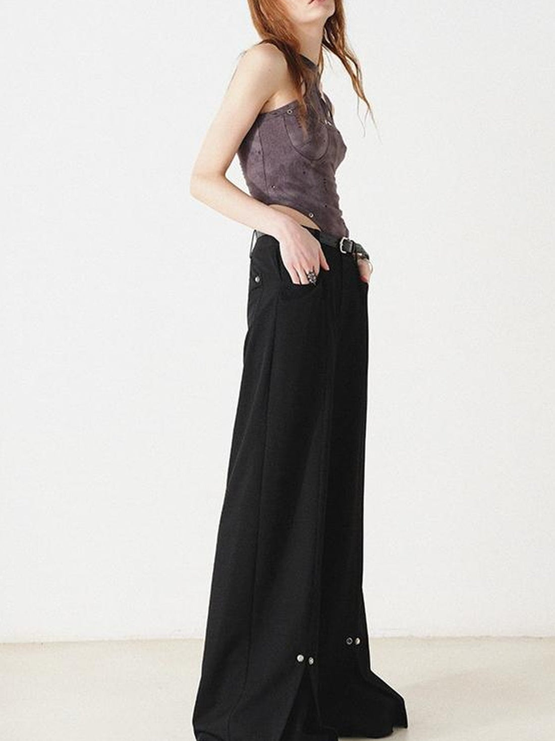 UpdateNN NORTH NODE Cropped High Waist Slim Fit Tee
