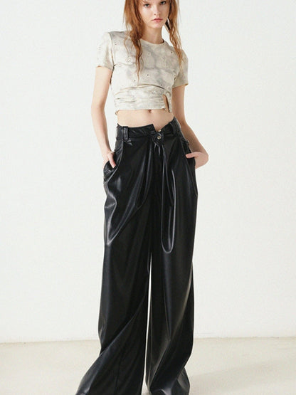 UpdateNN NORTH NODE Cropped High Waist Slim Fit Tee