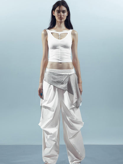 UpdateNN NORTH NODE Ethereal Modal Beaded Camisole For Summer