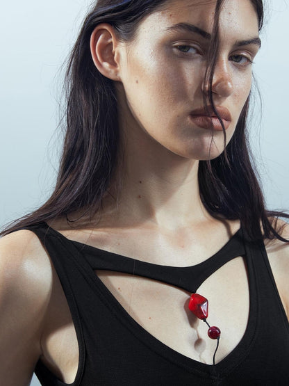 UpdateNN NORTH NODE Ethereal Modal Beaded Camisole For Summer