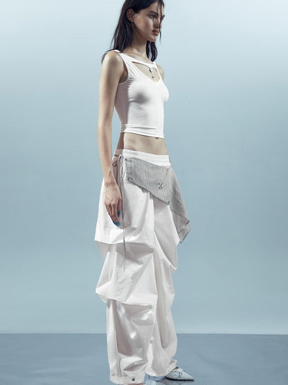 UpdateNN NORTH NODE Ethereal Modal Beaded Camisole For Summer