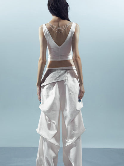 UpdateNN NORTH NODE Ethereal Modal Beaded Camisole For Summer