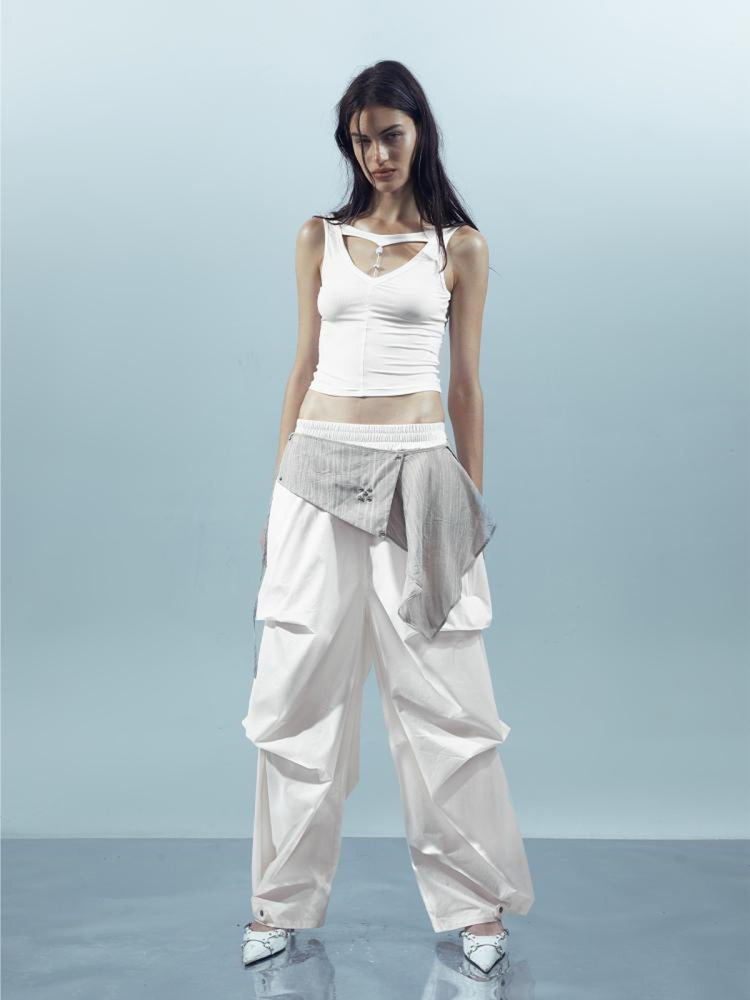 UpdateNN NORTH NODE Ethereal Modal Beaded Camisole For Summer