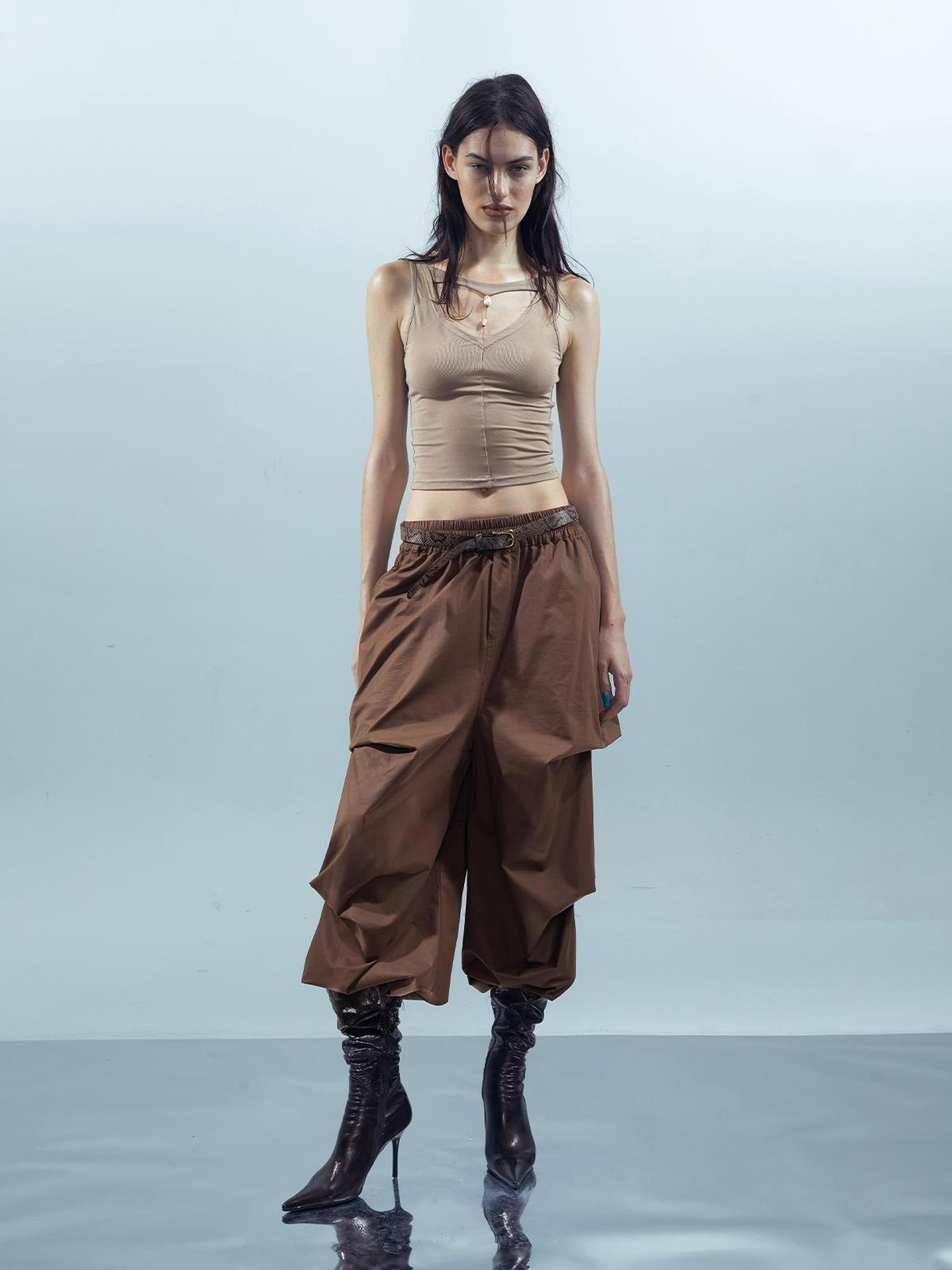 UpdateNN NORTH NODE Ethereal Modal Beaded Camisole For Summer