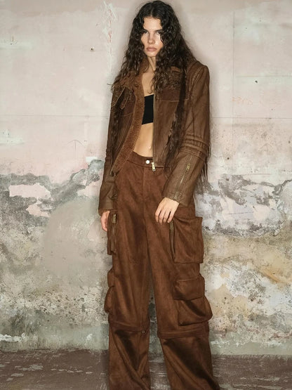 Faux Fur Shearling Short Coat