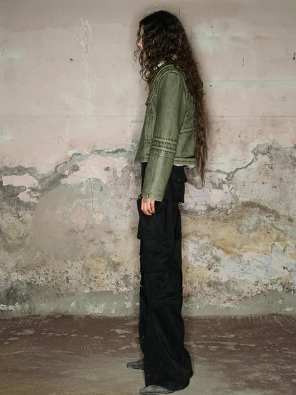 Faux Fur Shearling Short Coat