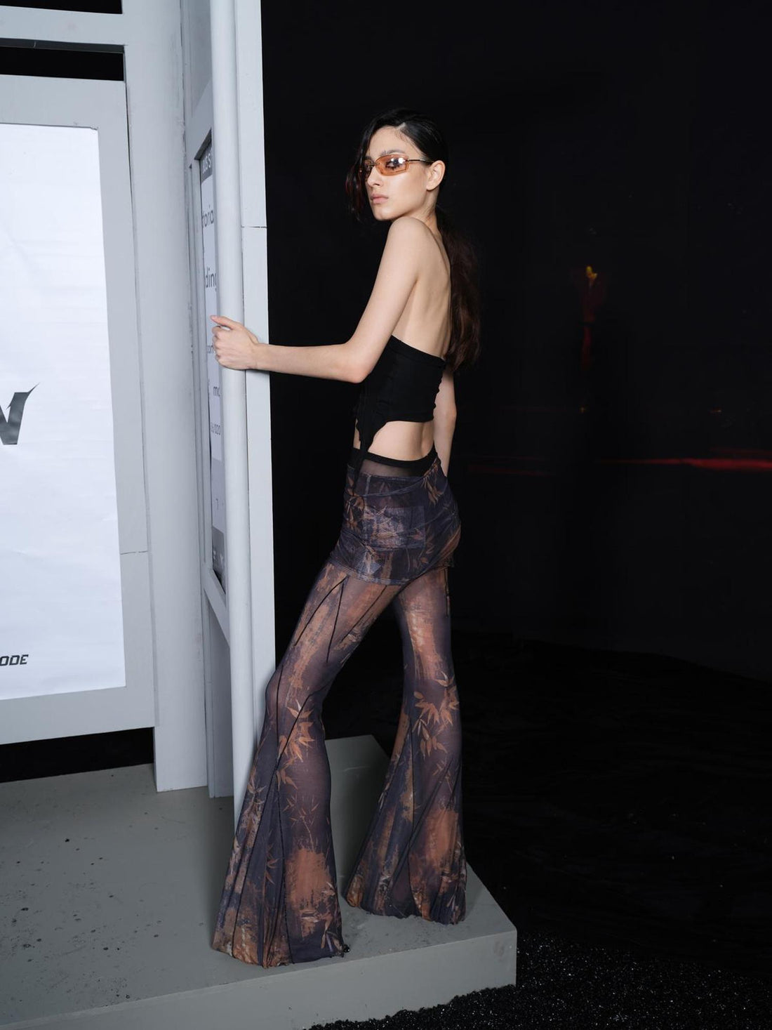 UpdateNN NORTH NODE Flared High Waist Tailored Culottes