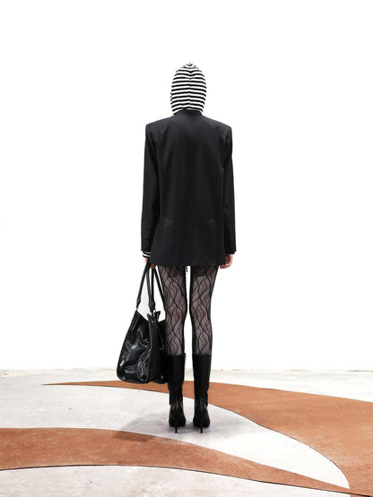 UpdateNN NORTH NODE Gaze Snake Trim Blazer