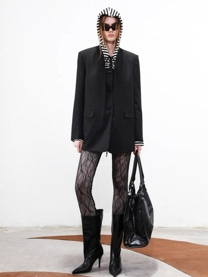 UpdateNN NORTH NODE Gaze Snake Trim Blazer