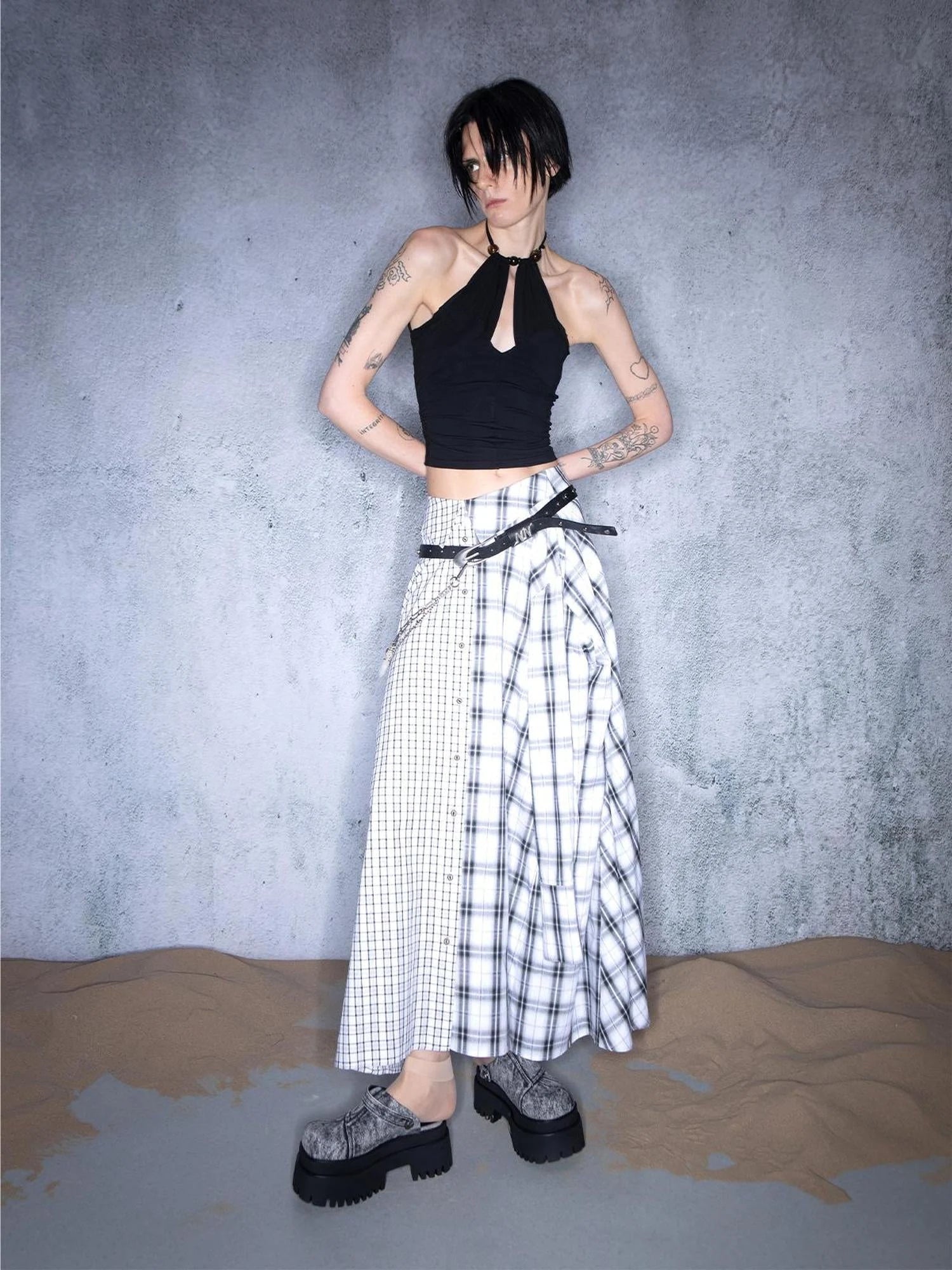 Heartwild Flash Beaded Modal Halter Top