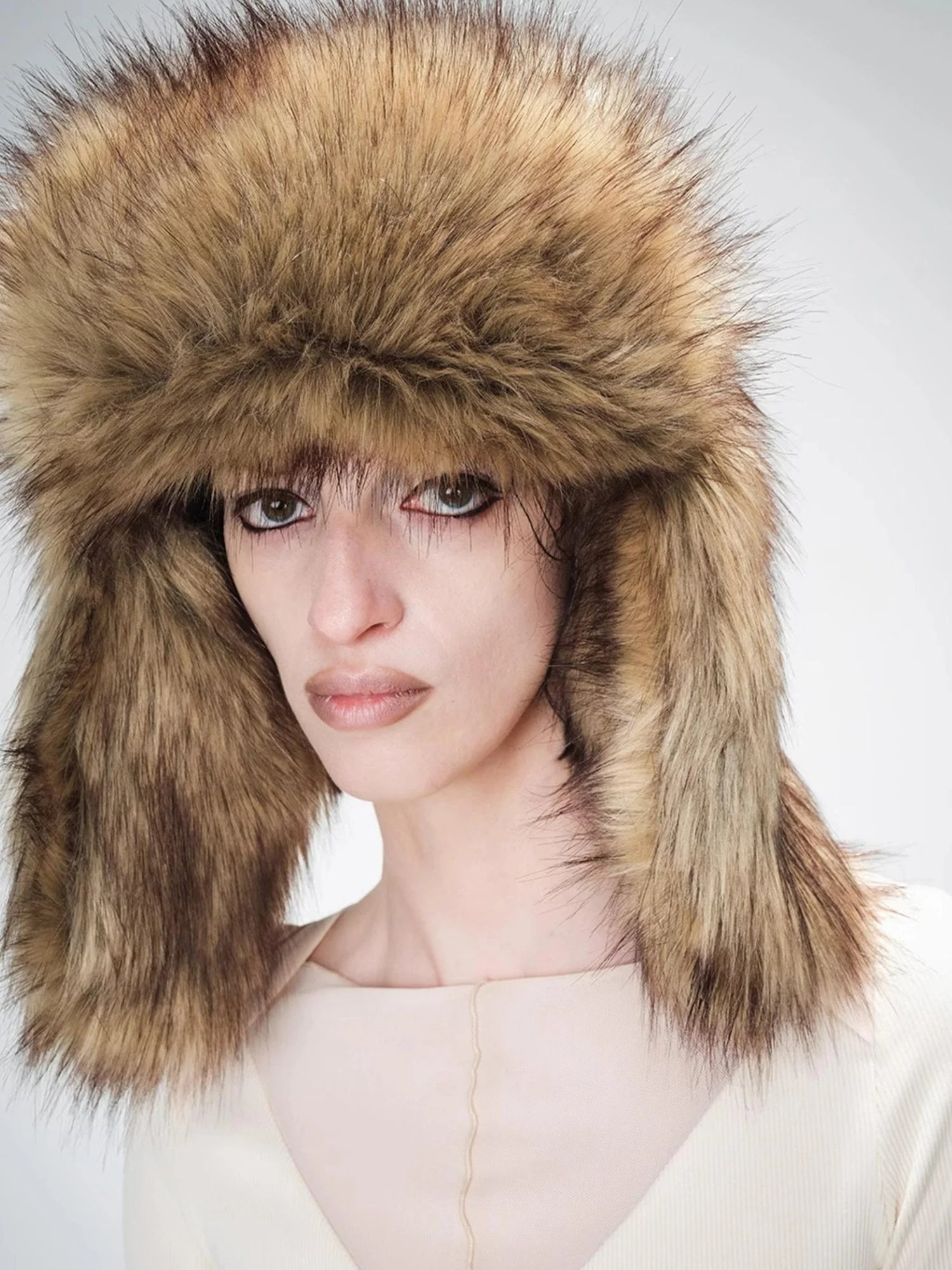 Hermit Earflap Snow Trapper Hat