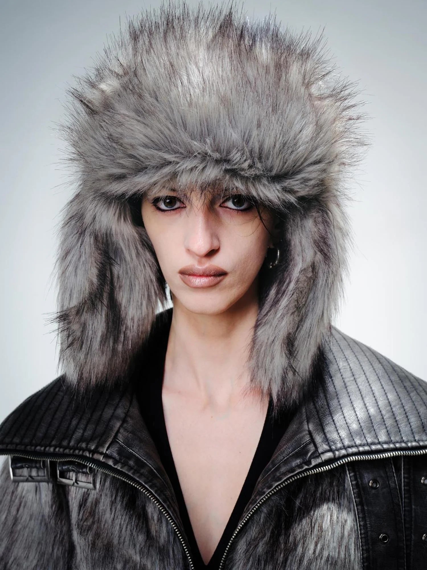 Hermit Earflap Snow Trapper Hat