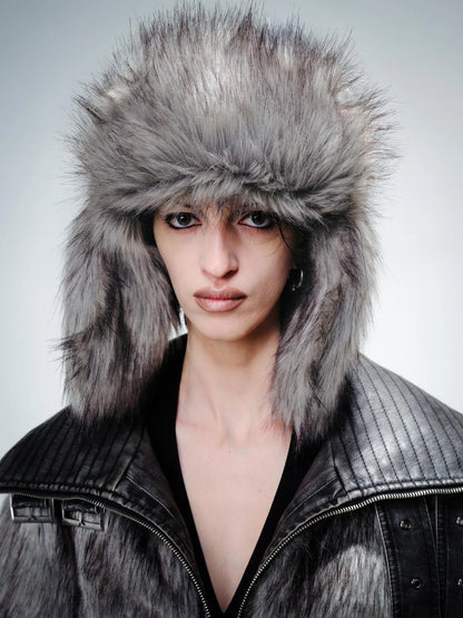 Hermit Earflap Snow Trapper Hat