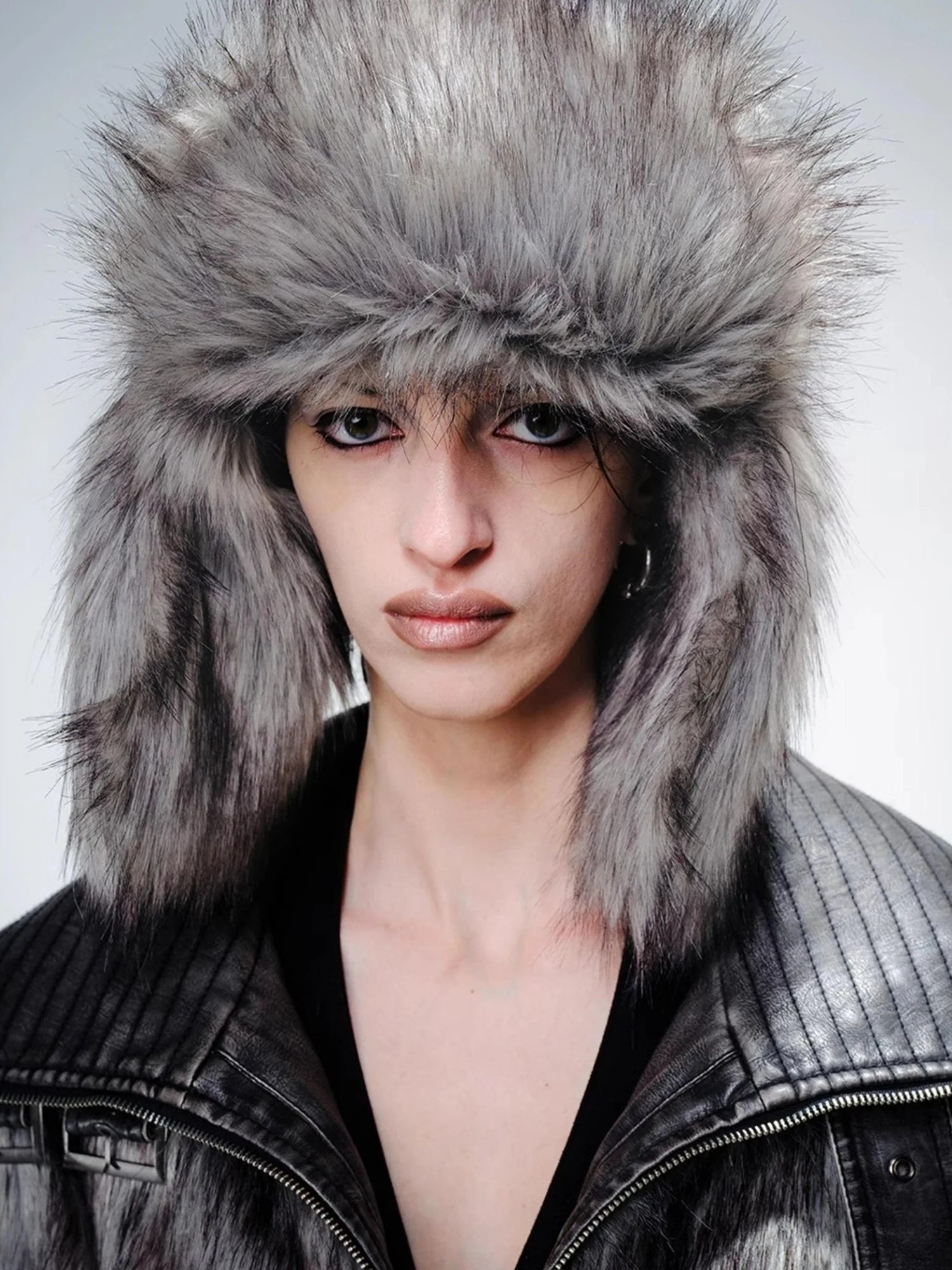 Hermit Earflap Snow Trapper Hat