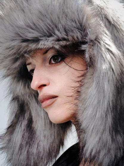 Hermit Earflap Snow Trapper Hat