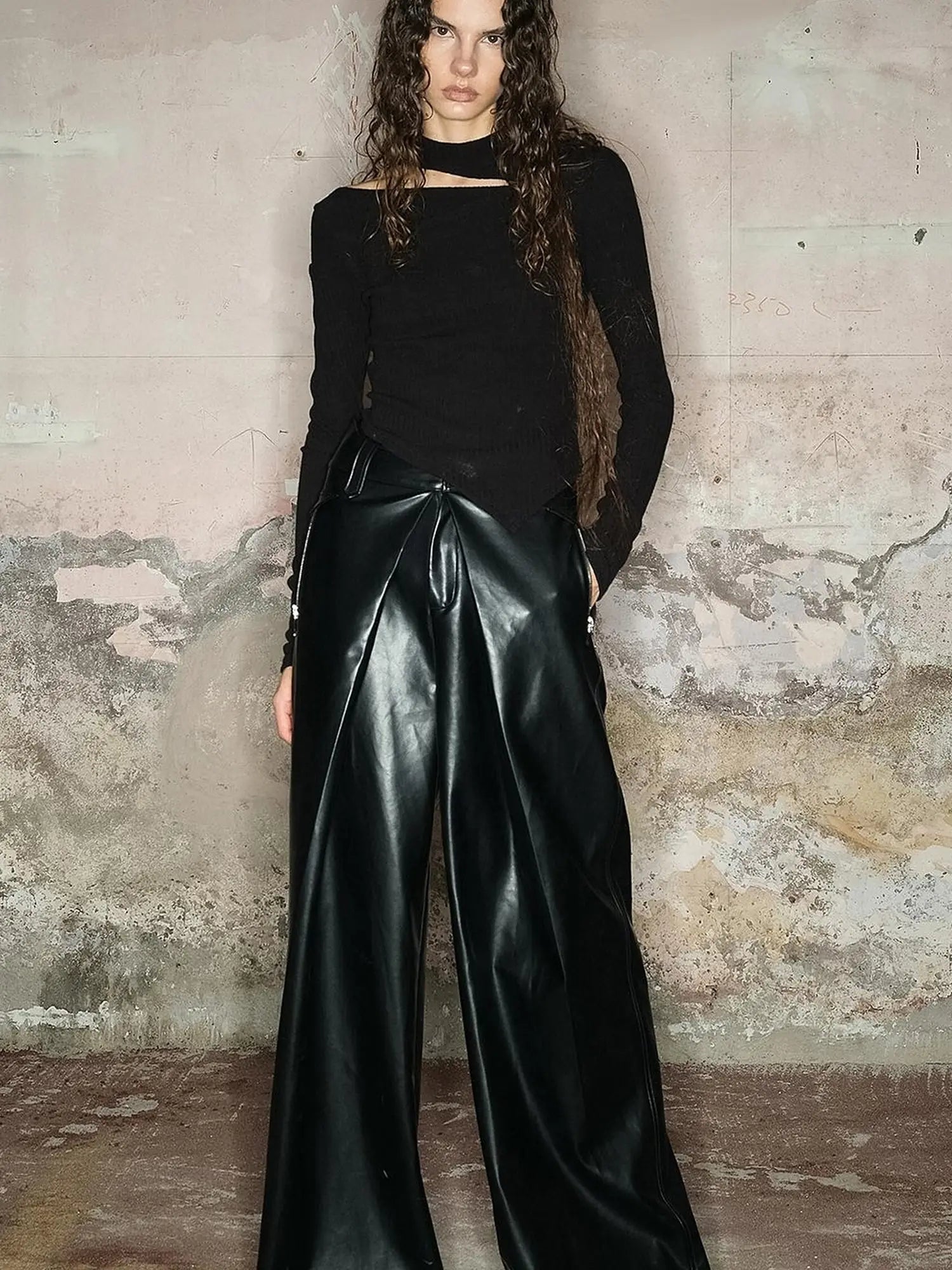 Off Shoulder Ribbed Knit Top