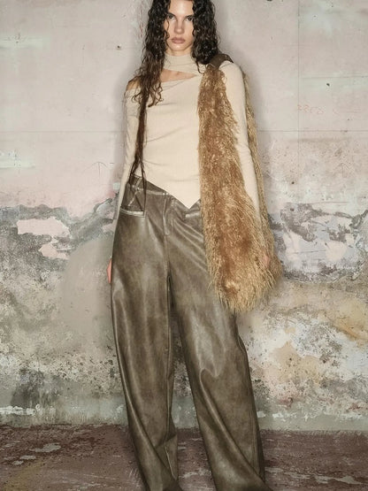 Off Shoulder Ribbed Knit Top