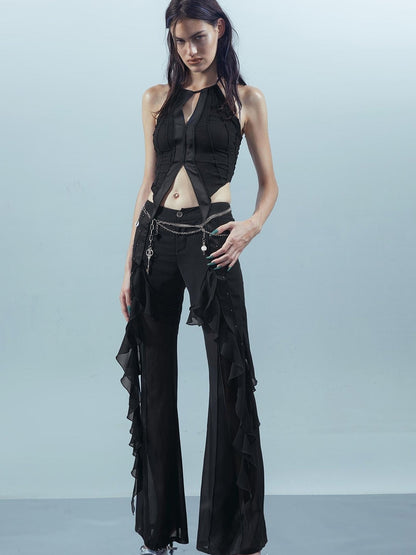UpdateNN NORTH NODE Piscean Loom Ethereal Threads Cracked Mirage Vest