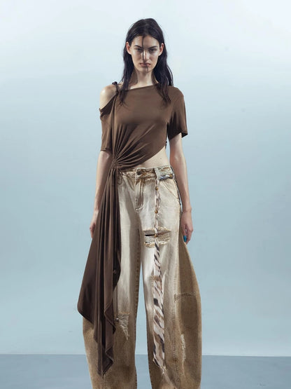 Piscean Loom Ethereal Threads Tapered Jeans