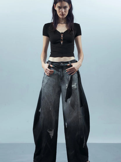 Piscean Loom Ethereal Threads Tapered Jeans