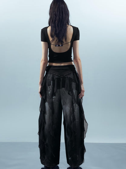 UpdateNN NORTH NODE Piscean Loom Ethereal Threads Tapered Jeans