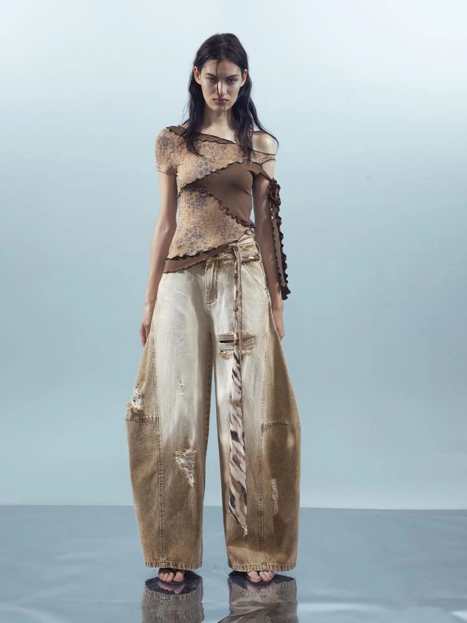 Piscean Loom Ethereal Threads Tapered Jeans