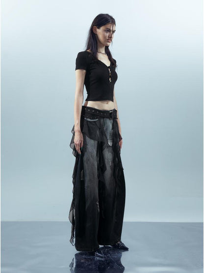 UpdateNN NORTH NODE Piscean Loom Ethereal Threads Tapered Jeans