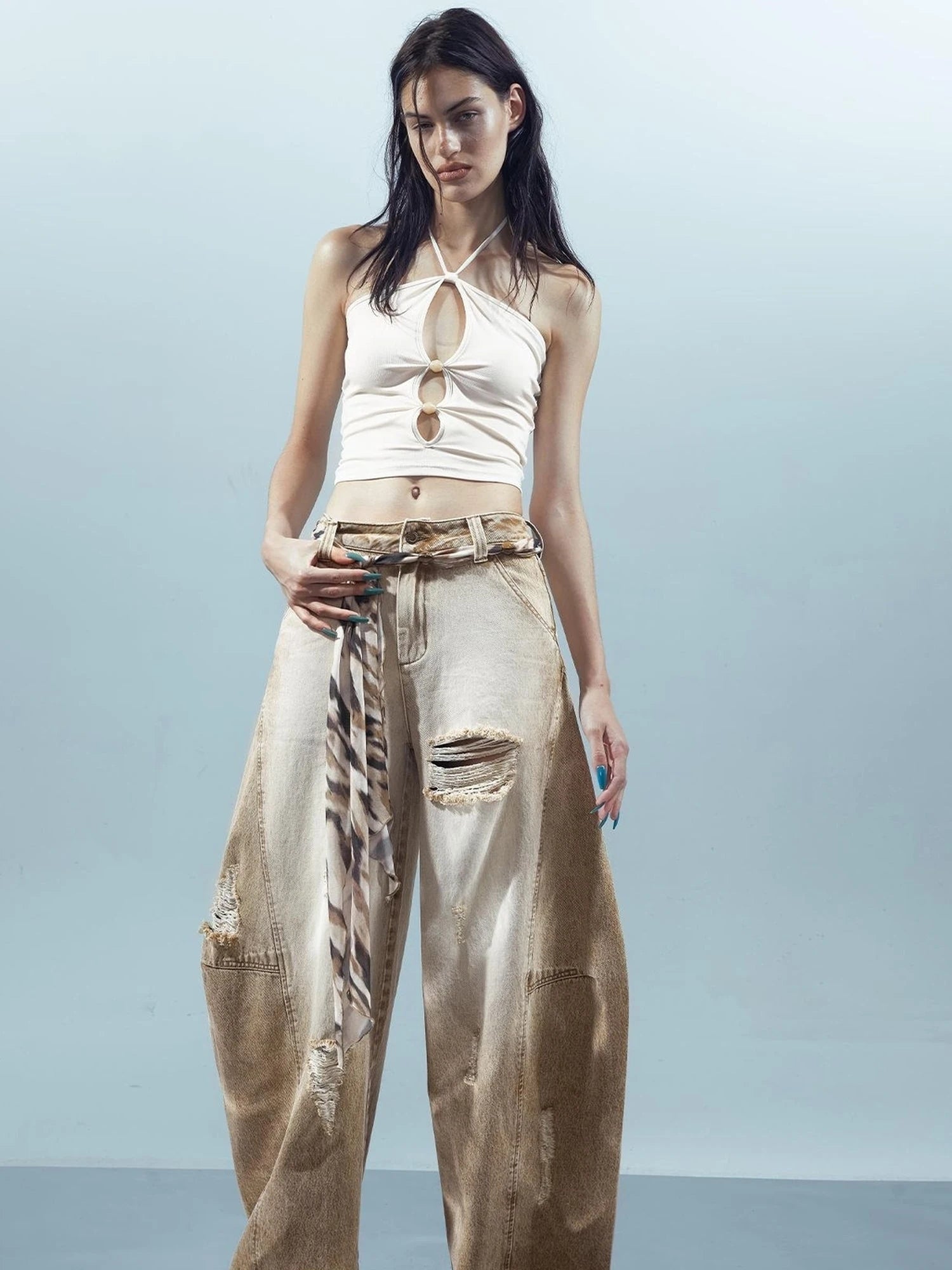 Piscean Loom Ethereal Threads Tapered Jeans