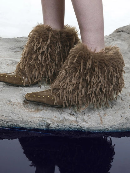 Pointed Toe Stiletto Ankle Boots 6cm Heel