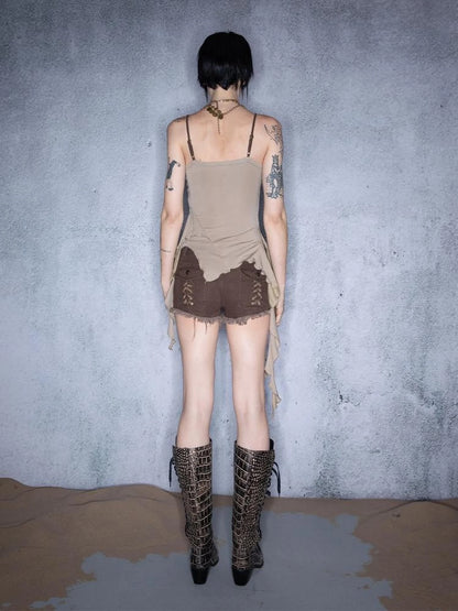 Ragged Modal Slip Top