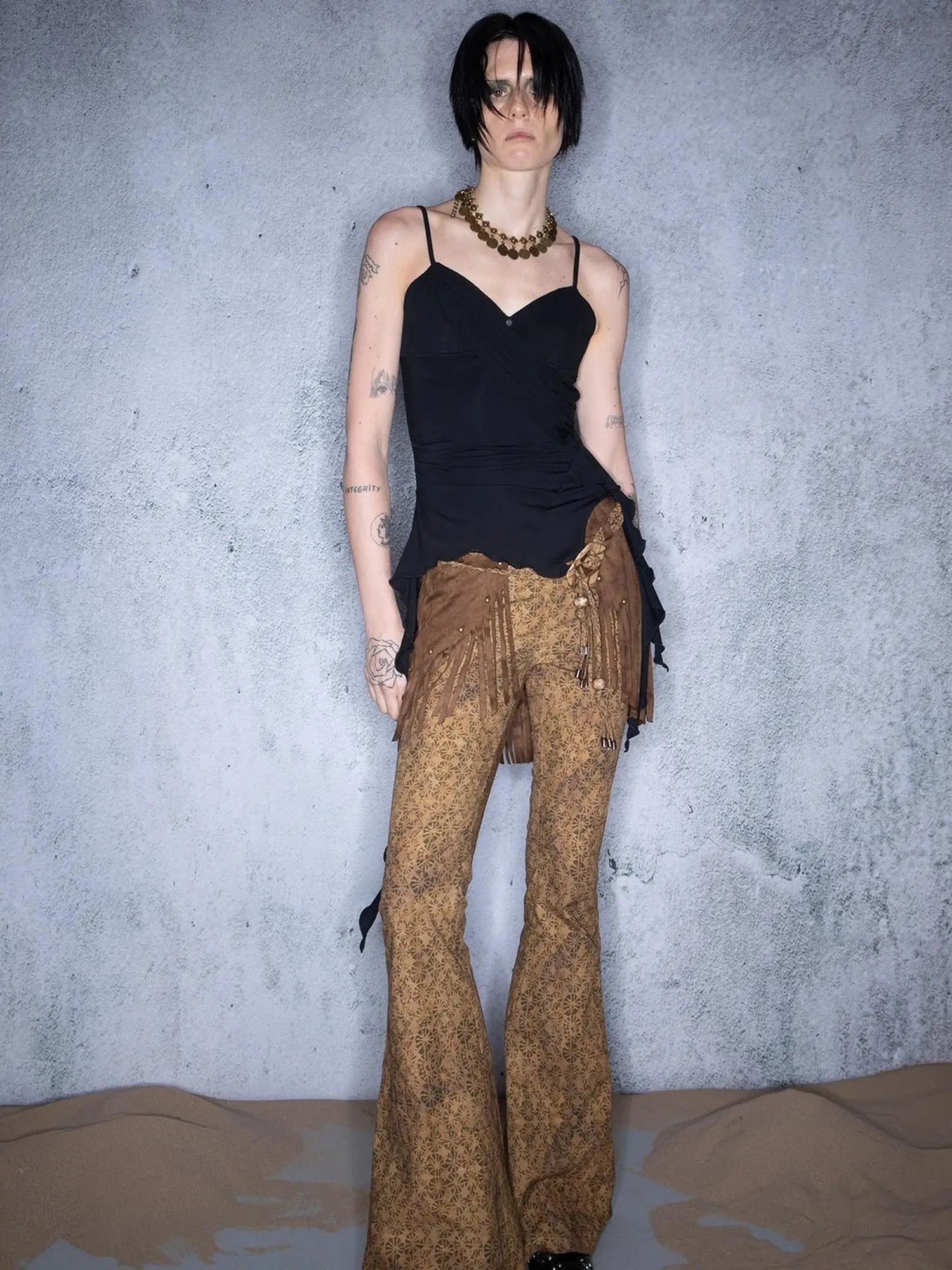 Ragged Modal Slip Top