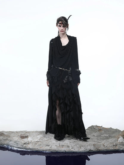 Rayon Cotton Silk Mesh Knit Cardigan